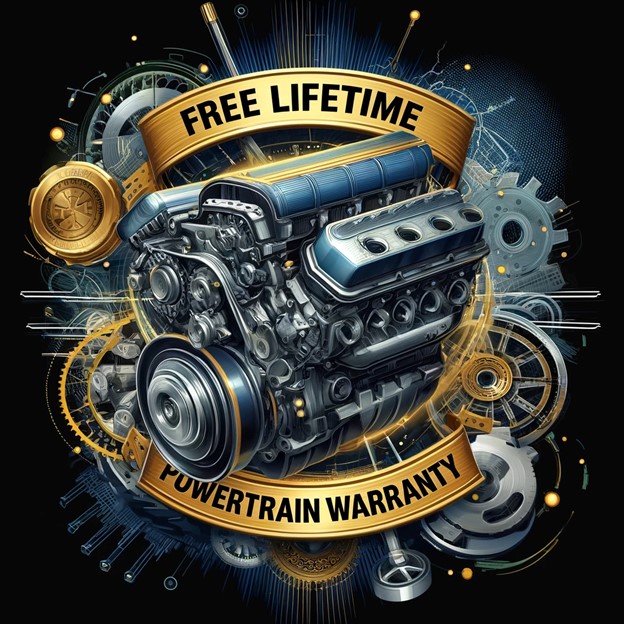 Free Lifetime Powertrain Warranty