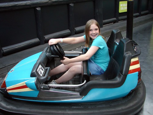 Child on Bumber Car