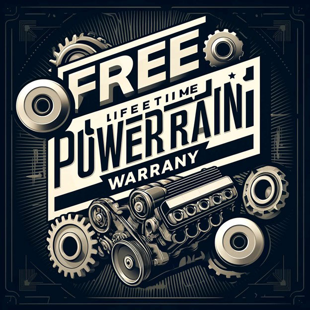 Free Lifetime Powertrain Warranty