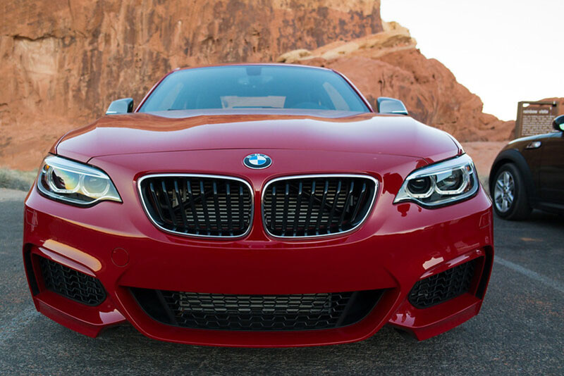 Red BMW